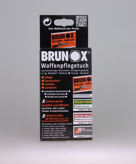 Brunox Gun Care серветки для догляду за зброєю 5шт в коробці | Зображення 4