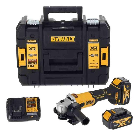 Шлифмашина угловая - болгарка аккумуляторная бесщёточная DeWALT DCG407M2T | Зображення 6