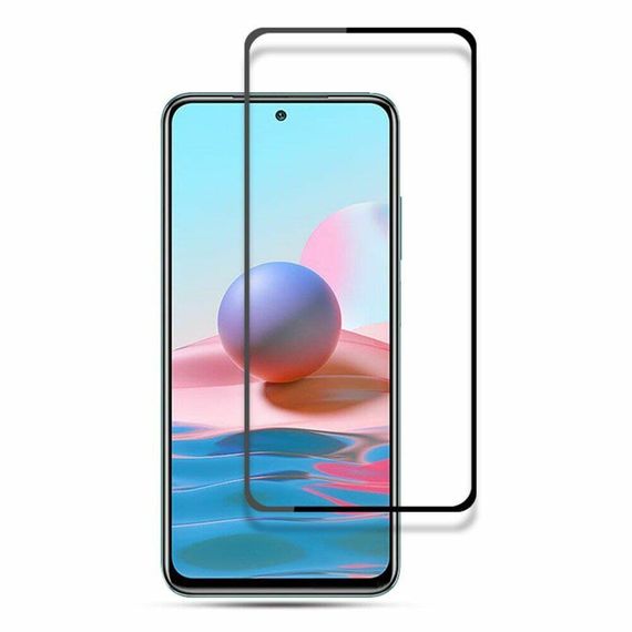 Захисне скло 2.5D на весь екран для Xiaomi Redmi 10 | Зображення 1
