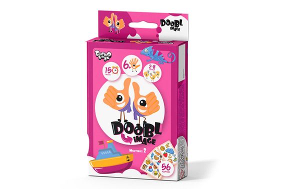Настільна гра DBI-02-01U,02U,03U,04U "Doobl Image" міні DANKO | Зображення 1