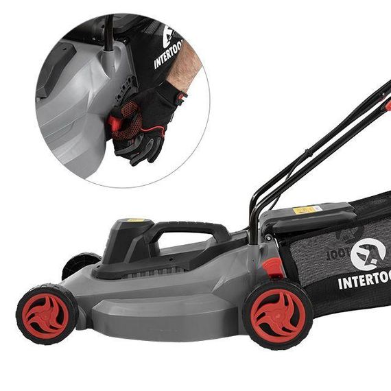 Газонокосарка електрична 1,8 кВт INTERTOOL DT-2262 | Зображення 8