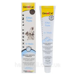 Вітаміни GimCat Expert Line Kitten для кошенят вітамінізована паста 50 г