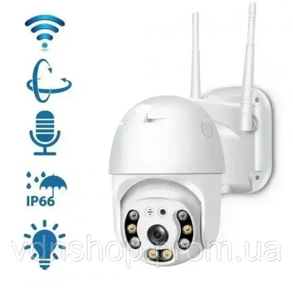 Вулична поворотна IP-камера A8 Wi-Fi ICSSE / 4mp 360 (A8) monitor ICSSE | Зображення 2