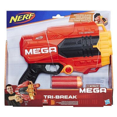 Игрушечное оружие Hasbro Nerf бластер МЕГА Три-брейк (E0103) | Зображення 2