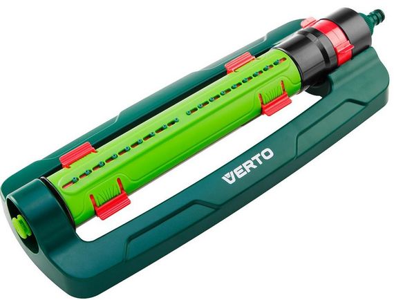 Ороситель VERTO регулируемый (дождеватель), площадь до 418 м2, 18 отверстий (15G772)
