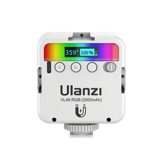 Відеосвітло Ulanzi Vijim RGB Light White (UV-2586 VL49 RGB) | Зображення 1