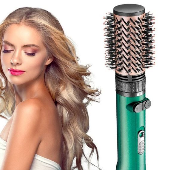 Фен електричний з насадками VGR, Фен з іонізацією і регулюванням температури професійна щітка ZK-42