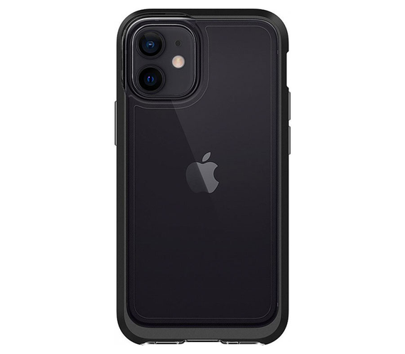 Чехол Spigen для Apple iPhone 12 mini Neo Hybrid, Crystal Black (ACS01749)