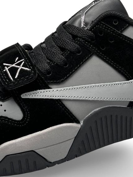 Кроссовки  Air Jordan x Travis Scott “Cut The Check” Grey Black , Вьетнам A1397 | Зображення 6
