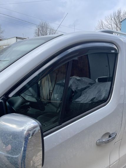 Ветровики (2 шт, Niken) для Fiat Talento 2016-2024 гг | Зображення 1