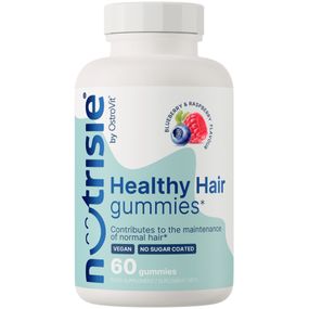 Витамины для здоровья волос Ostrovit Nutrisie Healthy Hair gummies 60 gummies (Blueberry &amp; raspberry)