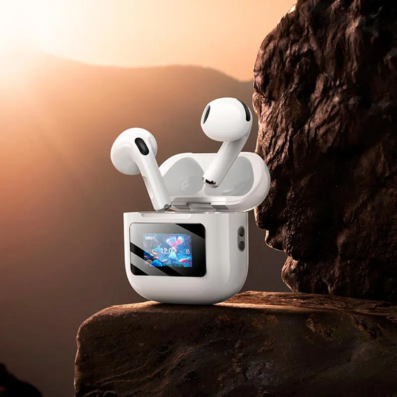 Бездротові навушники TWS Hoco EW73 Randy with Touch Screen | Зображення 4