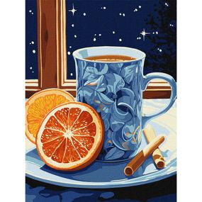 Картина по номерам "Ароматное сочетание" Идейка KHO5687, 30х40 см