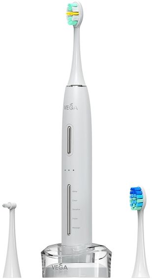 Електрична звукова зубна щітка Sonic Smart Vega Pro VT-800 W (біла)