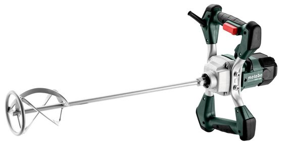 Metabo Міксер будівельний RWE 1200, 1200Вт, 0-900об/хв, шпиндель М14, 120мм (614048000)