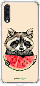 Чохол на Samsung Galaxy A70 2019 A705F Єнотик з кавуном "4605sp-1675-2448"