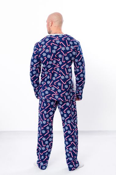 Піжама чоловіча "Family look" Носи своє 48 Синій (p-7566-179516) | Зображення 3