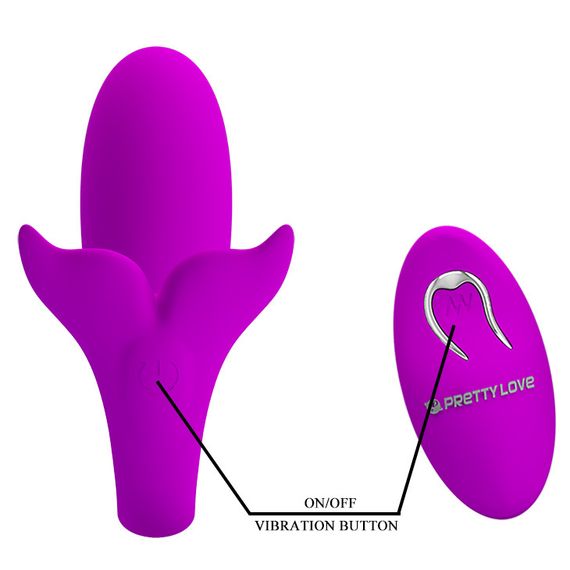 Вібратор - Pretty Love Jordyn Stimulator Purple Sex Aura | Зображення 8