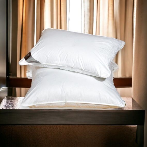 Подушка Super Soft Premium IDEIA 50х70 см два чехла с молнией аналог лебяжьего пуха (8-11637) | Зображення 1