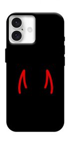 Чохол з картинкою Red horns для Apple iPhone 16 Plus