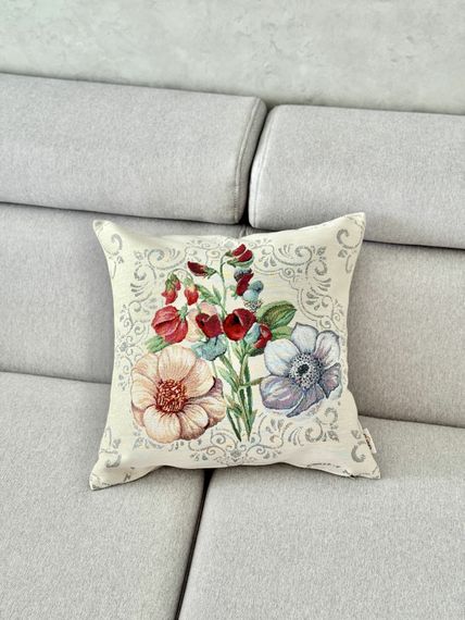 Наволочка гобеленова одностороння MANDALAS FLOWERS CO1-NV Limaso | Зображення 1