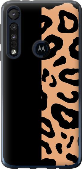Чехол на Motorola One Macro Пятна леопарда "4269u-1812-17620"