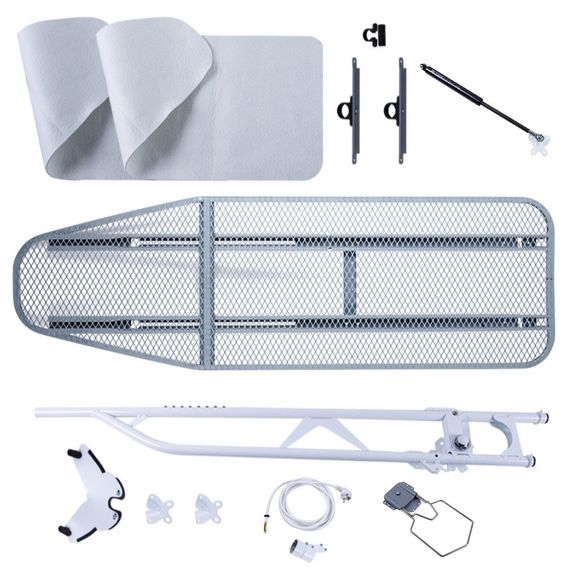 Прасувальна дошка вбудована у шафу, метал МАКСІ 120*38 | Зображення 2