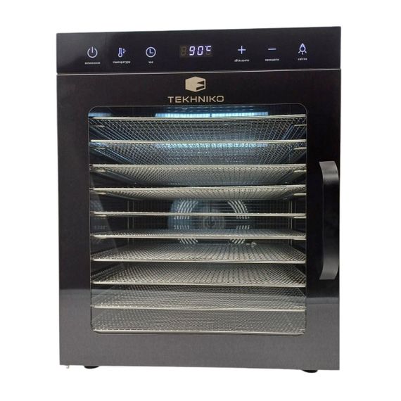 Дегідратор професійний Tekhniko DH-08H-SS чорний (8 лотків)