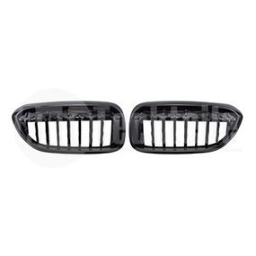 Решетки радиатора компл. BMW 5 G30 17-20 (глянц. чёрн., Diamond/ Z4-Style), AutoTechteile, 708 5147, 706 5171