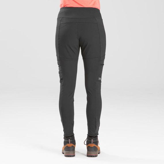 Легінси жіночі Travel 500 для трекінгу надміцні чорні - M UA46 | Зображення 3