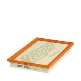 Фильтр воздушный Nissan Almera/X-Trail / Subaru Forester/Impreza/Legacy 1.5-2.5 i/D/dCi/DI 91-, Hengst, E880L,