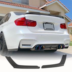 Накладки на задній бампер Flap V2 (для F82/F83, Карбон) для BMW 4 серія F-32 2012-2020 рр