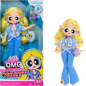 Кукла ЛОЛ Сюрприз ОМГ Суперкрошки Пузырек с аксессуарами LOL Surprise OMG The Powerpuff Girls Bubbles