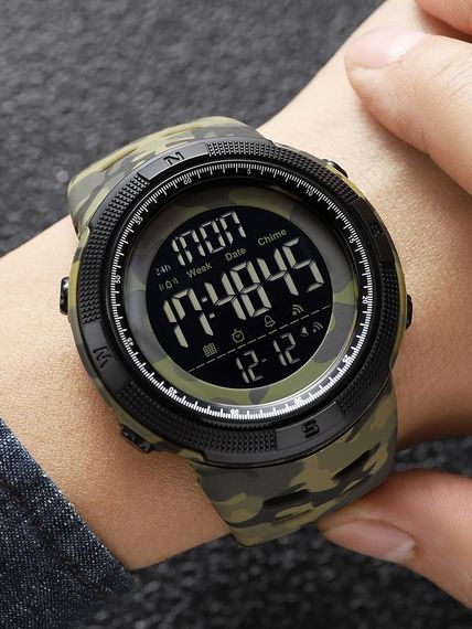 Чоловічий годинник Skmei 2070CMGN Camo Green | Зображення 2