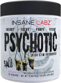 Передтренувальний комплекс Insane Labz Psychotic SAW 30 serv (Watermelon)