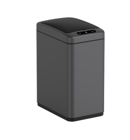 Відро для сміття сенсорне прямокутне Koer TC-020408-07 8 л графіт (KR5590) | Зображення 2