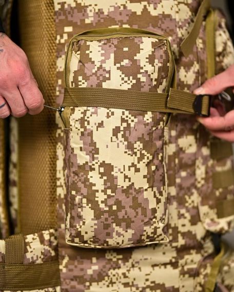 Тактичний рюкзак 70 л армійський похідний наплічник для туризму полювання риболовлі військовий рюкзак | Зображення 6