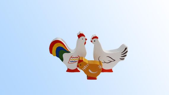 Фигурка HEGA Цыпленок цветной | Зображення 5