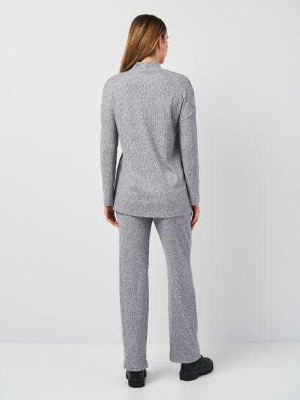 Костюм лапша жіночий сірого кольору, 2XL | Зображення 3