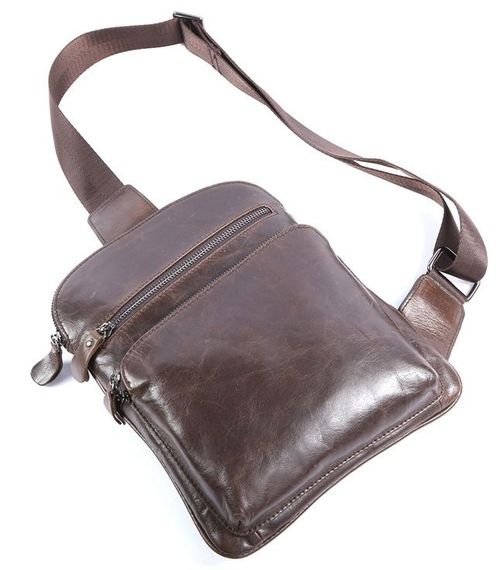 Сумка мужская Vintage 14185 Коричневая | Зображення 4