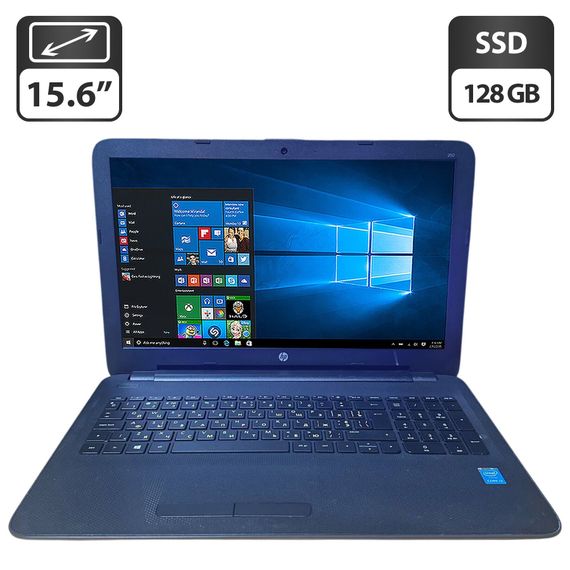 Ноутбук HP 250 G4 / 15.6" (1366x768) TN / Intel Core i3-4005U (2 (4) ядра по 1.7 GHz) / 8 GB DDR3 / 128 GB SSD / Intel HD Graphics 4400 / WebCam / DVD-ROM б/у