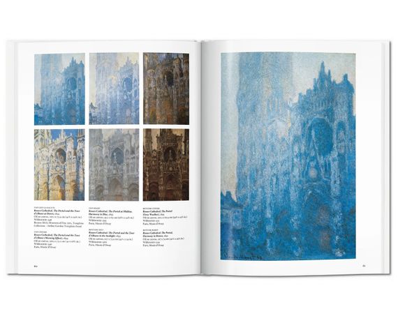 Клод Моне книги про життя великих художників Monet. Christoph Heinrich, Taschen Подарункові книги про мистецтво | Зображення 4