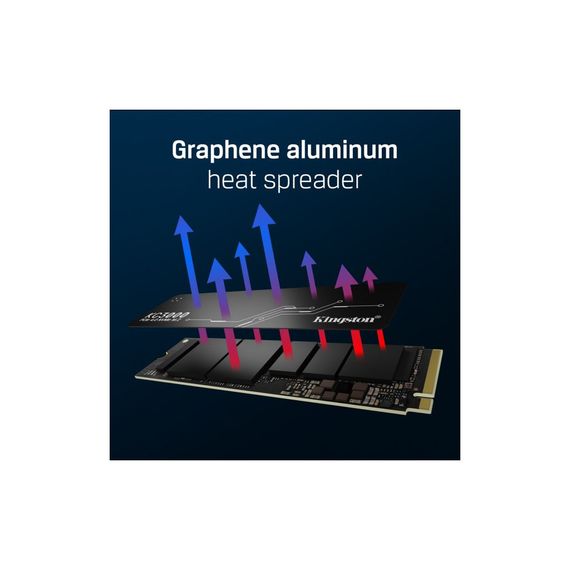 SSD накопичувач KINGSTON 2TB M.2 KC3000 NVMe 2280 (SKC3000D/2048G) | Зображення 7