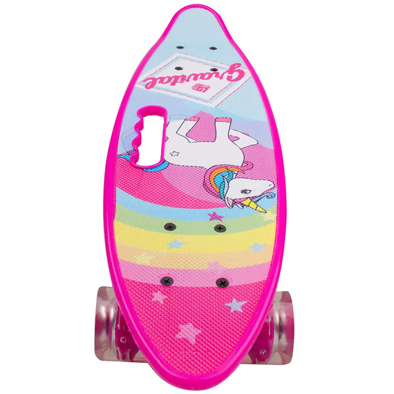 Пенни борд "Penny Cruiser" с ручкой Розовый | Зображення 1