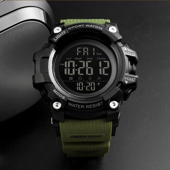 Skmei 1384 Black-Military Wrisband | Зображення 2