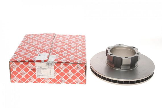 Диск гальмівний передній Mercedes Benz 609 Vario 512 d=304 16"  07508