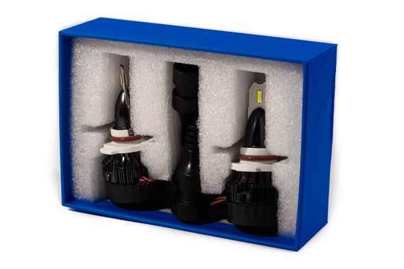 Комплект LED ламп HeadLight Mi7 HB3 (P20d) 55W 12V 4000Lm з активним охолодженням | Зображення 1