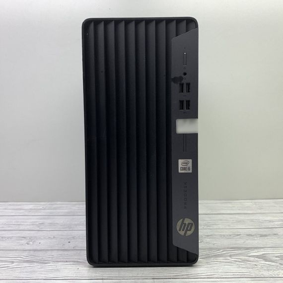 Комп'ютер HP ProDesk 400 G7 Tower / Intel Core i5-10500 (6 (12) ядер по 3.0 - 4.4 GHz) / 16 GB DDR4 / 256 GB SSD / Intel UHD Graphics 630 б/в | Зображення 1