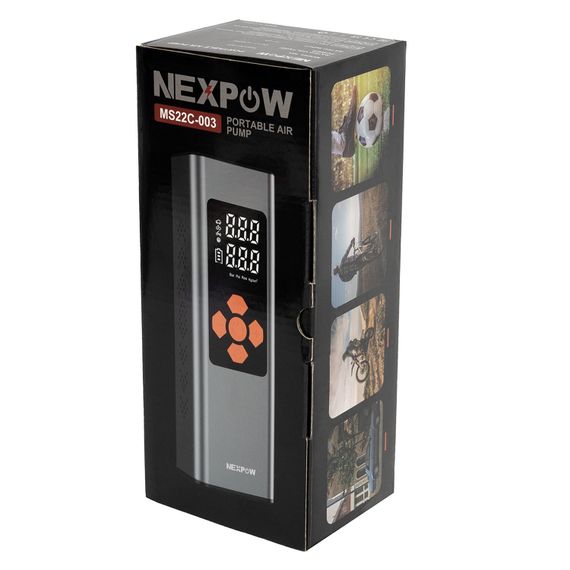 Беспроводной компрессор со встроенным аккумулятором NEXPOW MS22C (Li-Ion, 6000 mAh, 60W) | Зображення 2