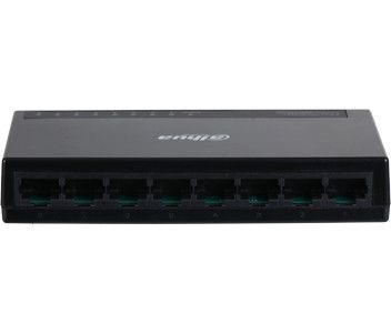Комутатор Dahua DH-PFS3008-8GT-L 8 портів Ethernet 10/100 Мбіт/1000 Мбіт/сек